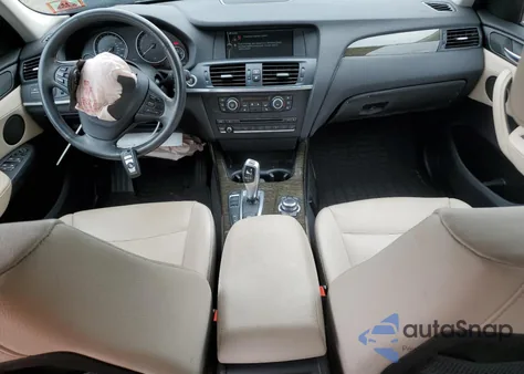 2013 BMW X3 xDrive28I z USA, uszkodzony, nr VIN 5UXWX9C57D0A27026